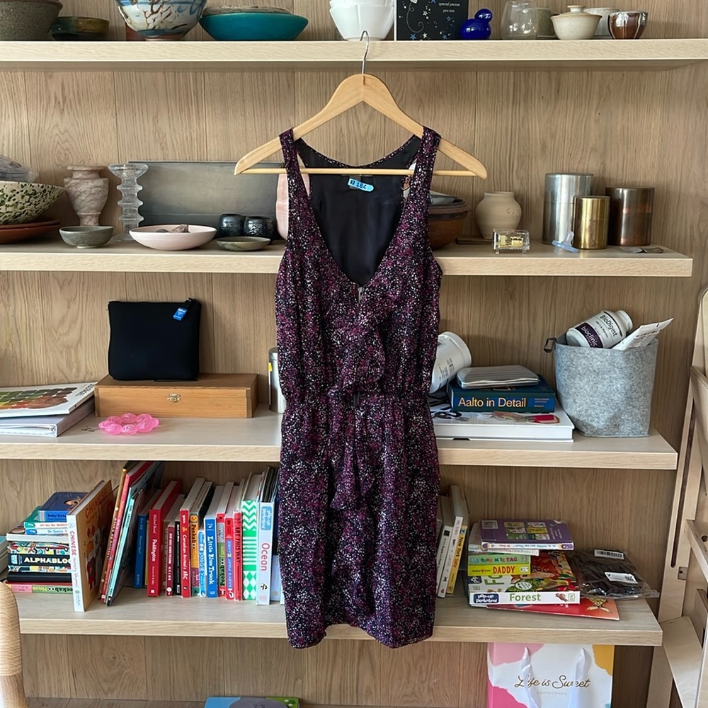 Charlie Jade Silk Racerback Romper